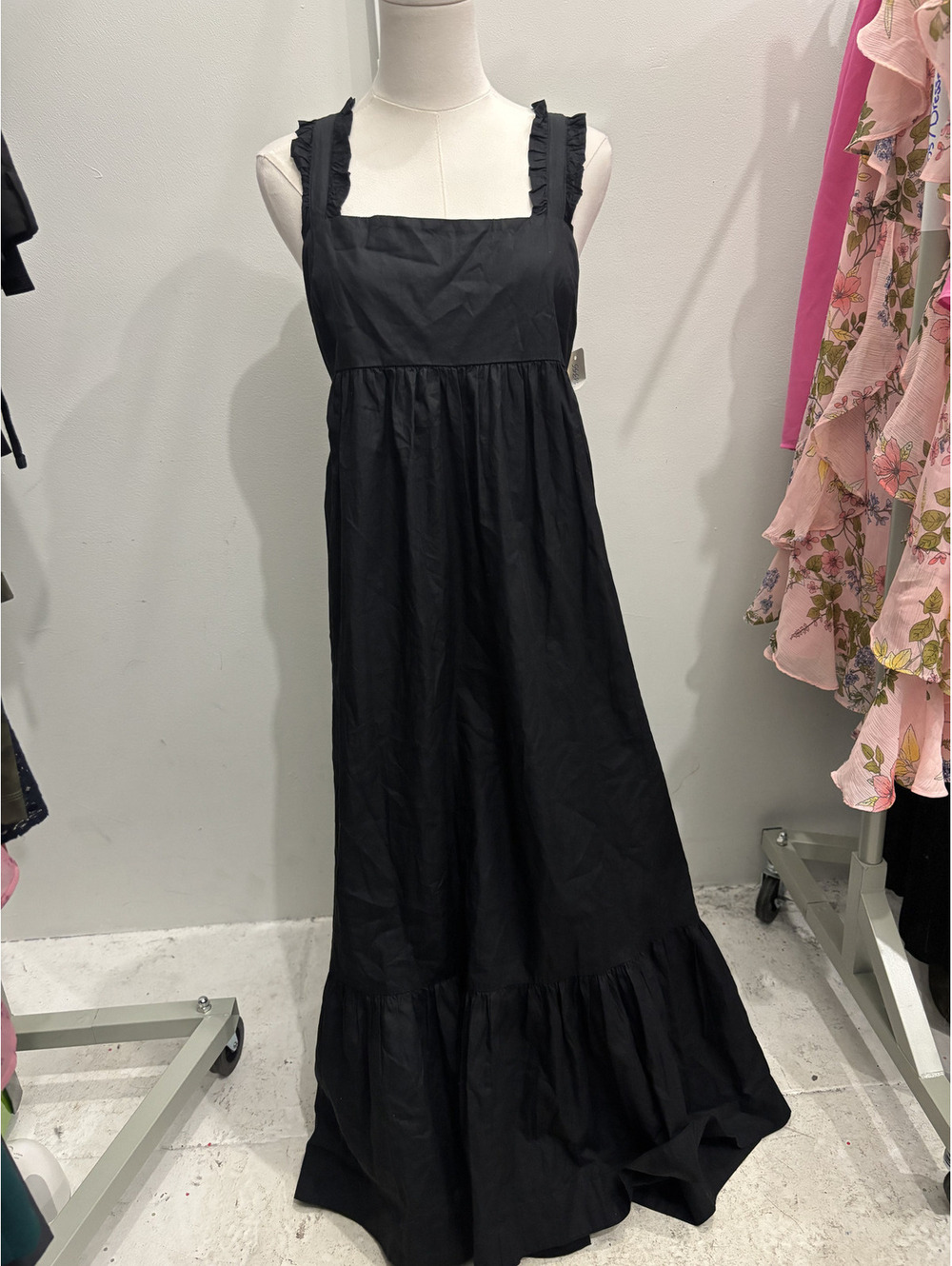 Free People Black Maxi Dress